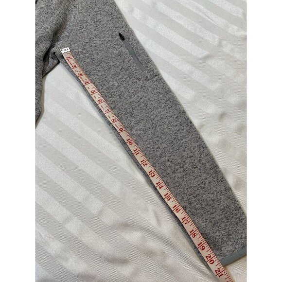 Eddie Bauer Women’s 1/4 Zip Pullover Sweater Fleece Sz M Gray EUC - Picture 11 of 16